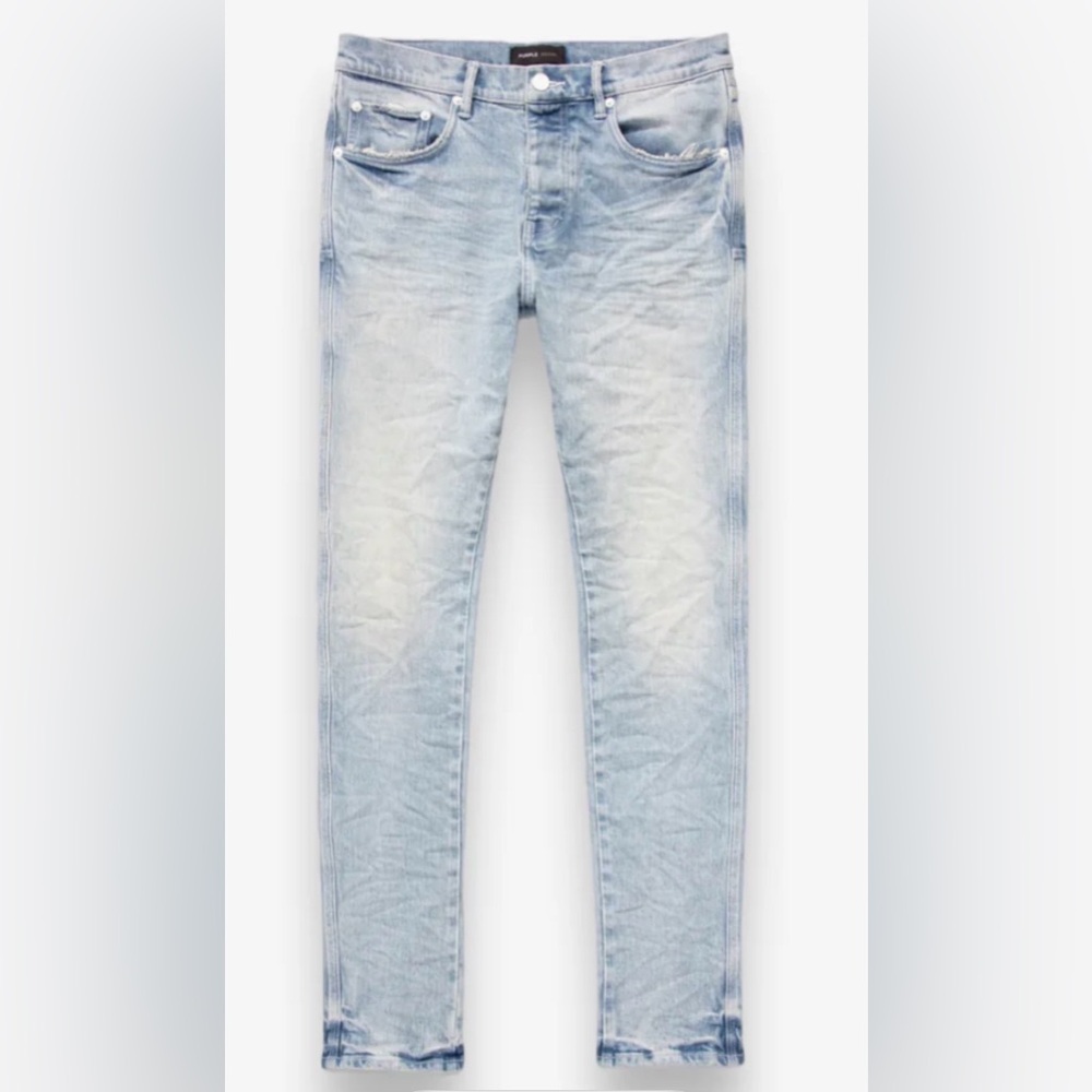 Purple Brand Men's Light Blue Skinny Jeans